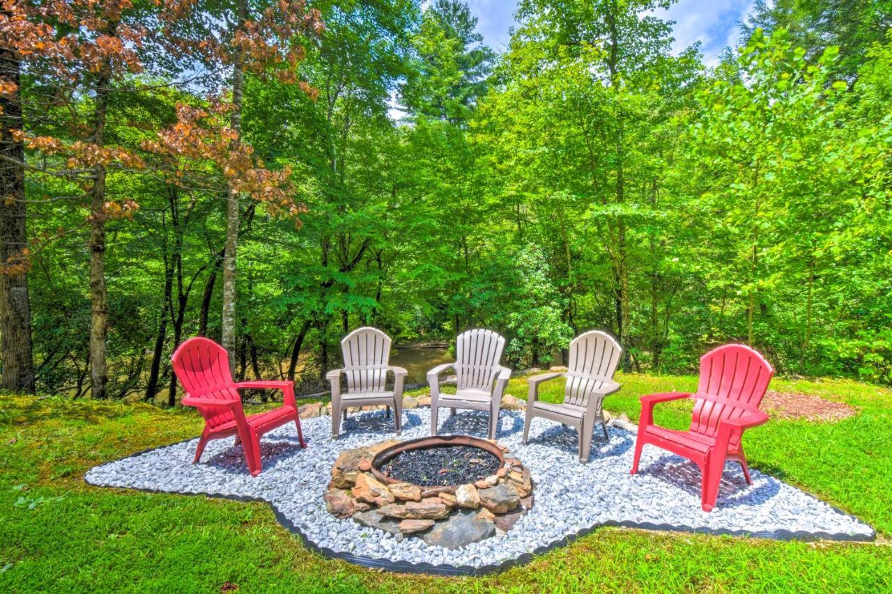 Cozy Riverside Dahlonega Home With Kayaks And Fire Pit Zewnętrze zdjęcie