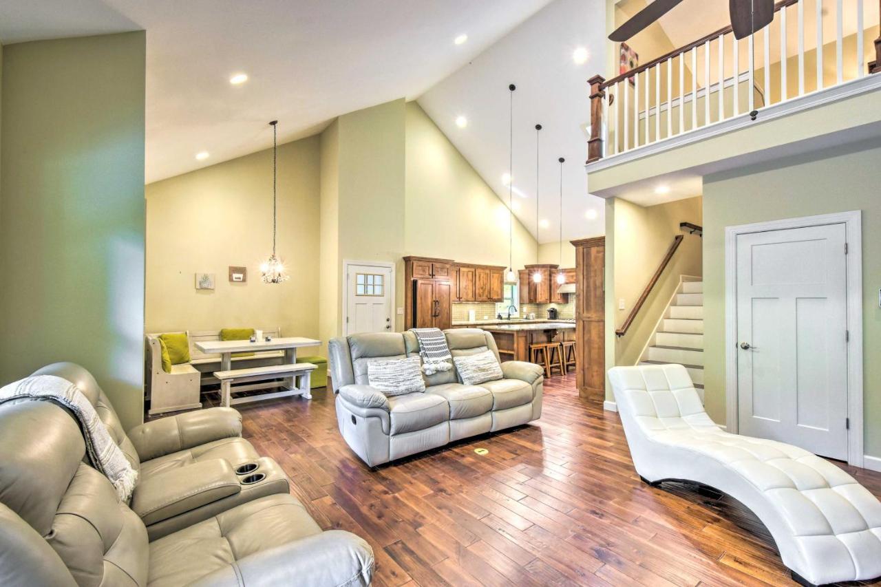 Cozy Riverside Dahlonega Home With Kayaks And Fire Pit Zewnętrze zdjęcie