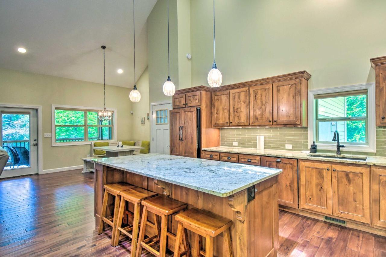 Cozy Riverside Dahlonega Home With Kayaks And Fire Pit Zewnętrze zdjęcie