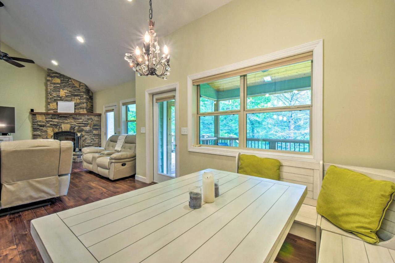 Cozy Riverside Dahlonega Home With Kayaks And Fire Pit Zewnętrze zdjęcie