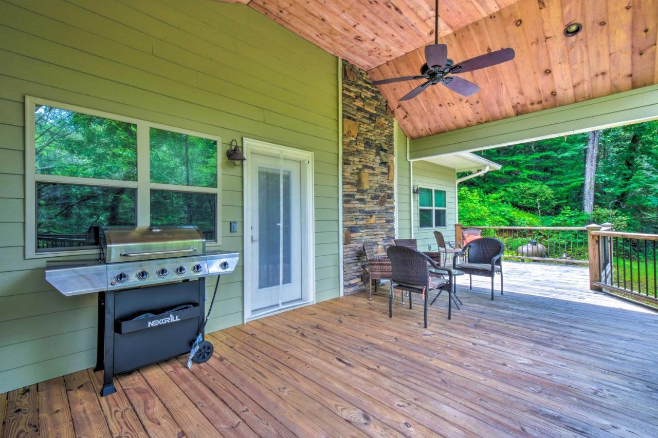 Cozy Riverside Dahlonega Home With Kayaks And Fire Pit Zewnętrze zdjęcie