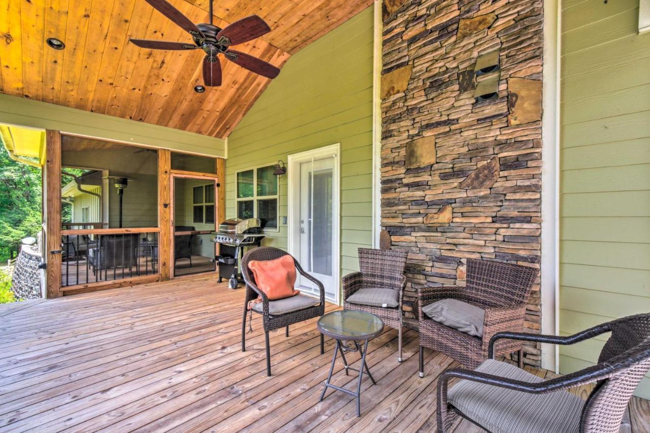 Cozy Riverside Dahlonega Home With Kayaks And Fire Pit Zewnętrze zdjęcie