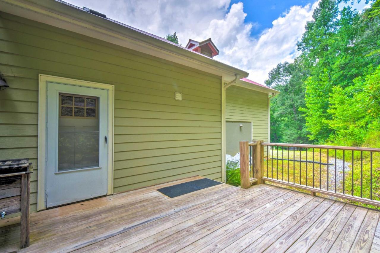 Cozy Riverside Dahlonega Home With Kayaks And Fire Pit Zewnętrze zdjęcie