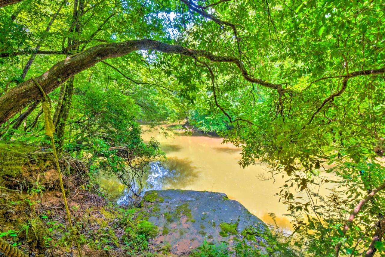 Cozy Riverside Dahlonega Home With Kayaks And Fire Pit Zewnętrze zdjęcie